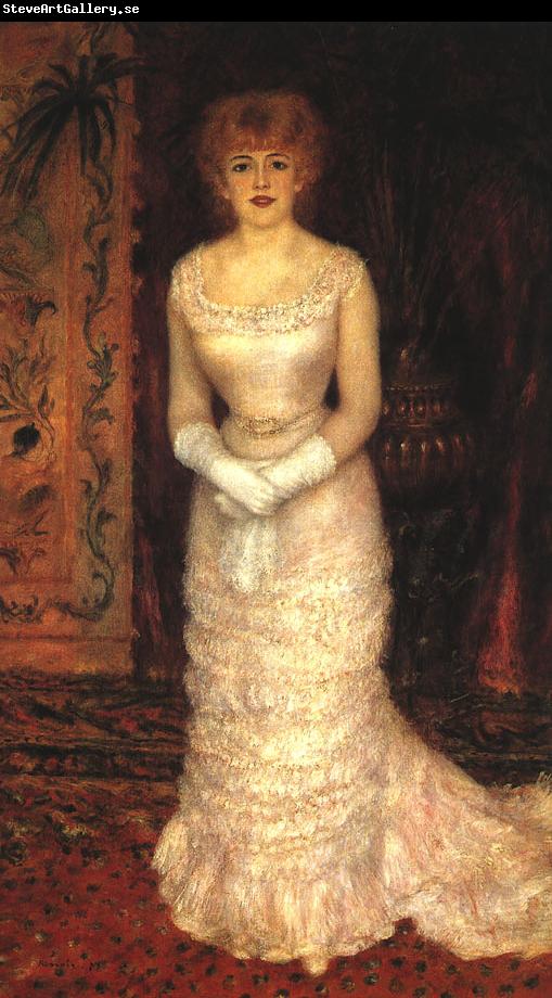 Pierre Renoir Portrait of Jeanne Samary